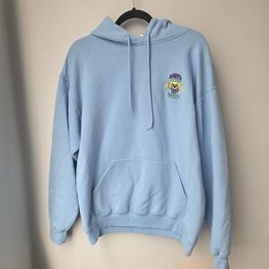 Anita Max Wynn Light Blue Hoodie with Graphic